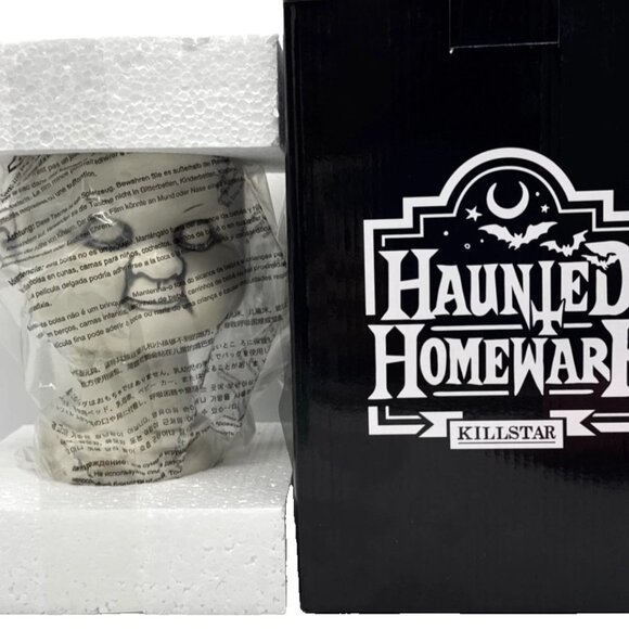 Killstar Creepy Baby Doll Head Vase Gothic Home Decor Goth Planter New In Box - Picture 5 of 6